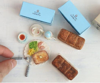 高級食パン「おんせん県のしんけんパン」が 日本ミニチュアフード協会とコラボ！