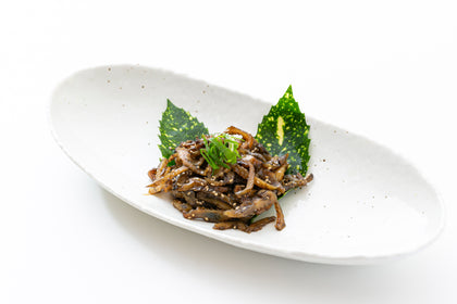 山の幸 由紀ん子 鶏皮炭火焼[100g]