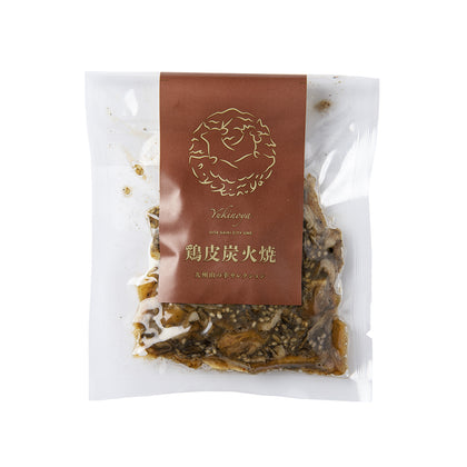 山の幸 由紀ん子 鶏皮炭火焼[100g]